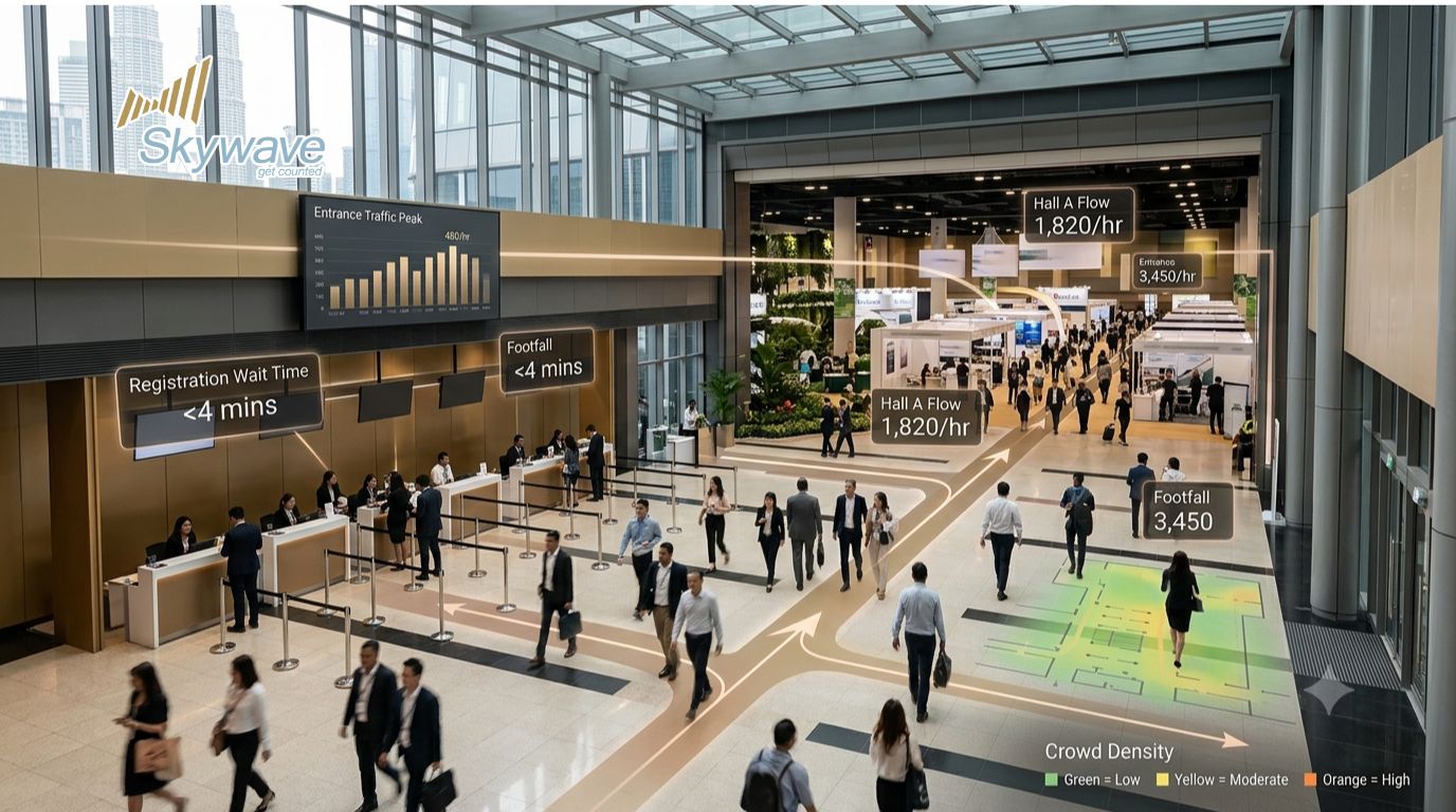 Event Footfall Analytics Improve Crowd Flow and Visitor Experience